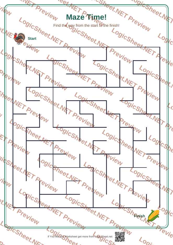 Mazes — Thanksgiving